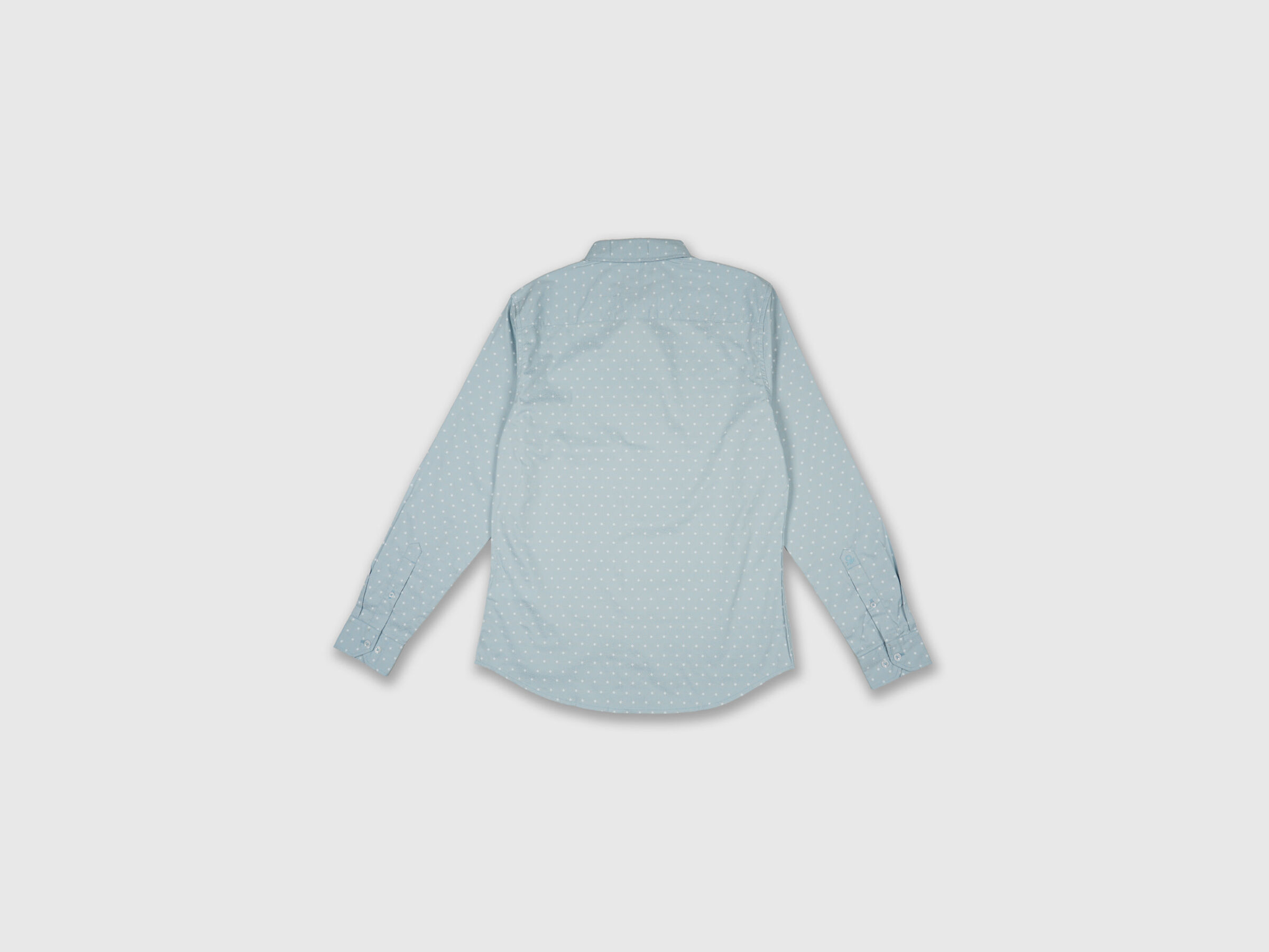 Fill Sleeve Giza Satin Print Shirt image number 6